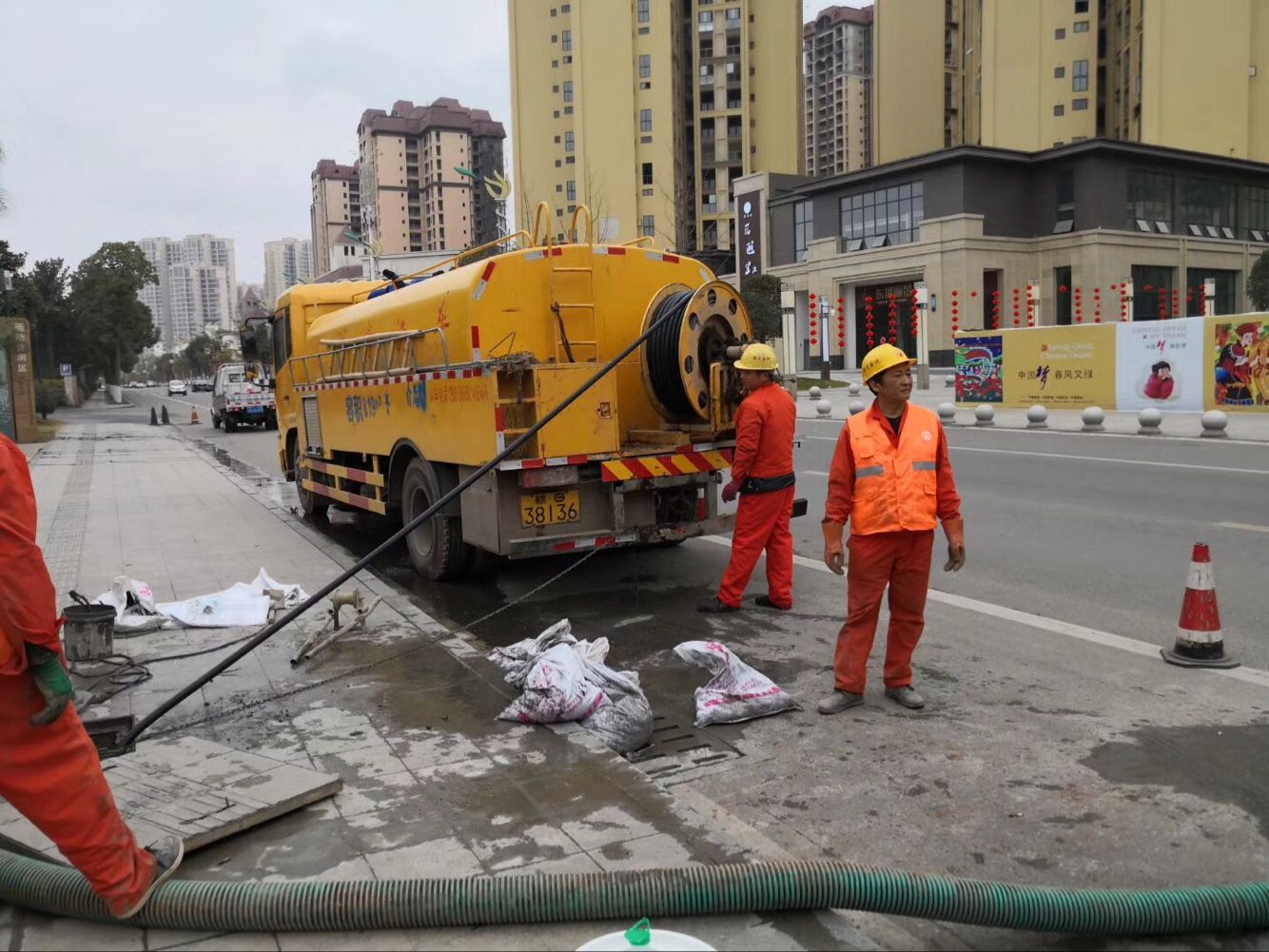 泗水排污管道清淤-管道清洗